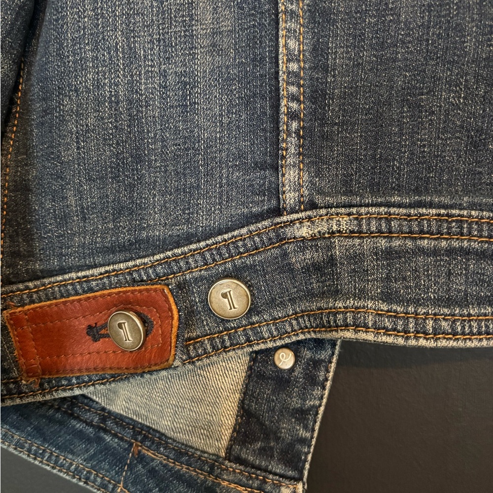 Pilcro and the Letterpress Blue Denim Jacket - Picture 5 of 7